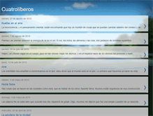 Tablet Screenshot of cuatroliberos.blogspot.com