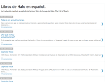 Tablet Screenshot of haloenespanol.blogspot.com
