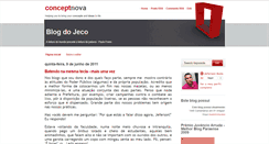 Desktop Screenshot of blogdojeco.blogspot.com