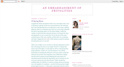 Desktop Screenshot of embarrassmentoffrivolities.blogspot.com