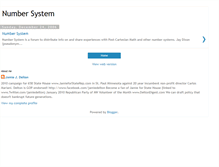 Tablet Screenshot of numbersystem.blogspot.com