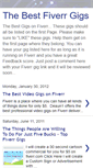 Mobile Screenshot of frontpagefiverrgigs.blogspot.com