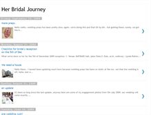 Tablet Screenshot of her-bridal-journey.blogspot.com