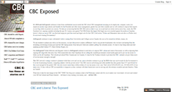 Desktop Screenshot of cbcexposed.blogspot.com