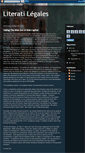 Mobile Screenshot of literatilegales.blogspot.com