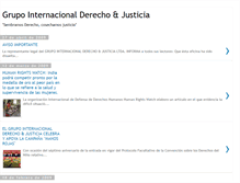 Tablet Screenshot of grupointernacionalderechoyjusticia.blogspot.com