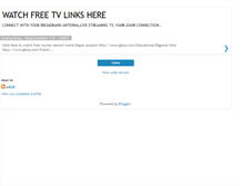 Tablet Screenshot of free-tv-link.blogspot.com