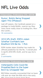Mobile Screenshot of nflliveodds.blogspot.com