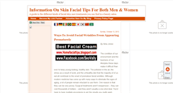 Desktop Screenshot of bestskinfacialtips.blogspot.com