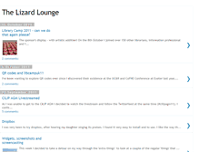 Tablet Screenshot of lizardlounger.blogspot.com