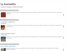 Tablet Screenshot of lavanzadilla.blogspot.com