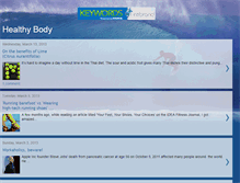 Tablet Screenshot of healthybodytips.blogspot.com