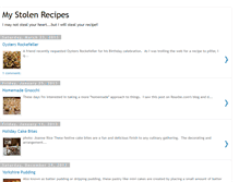 Tablet Screenshot of mystolenrecipes.blogspot.com