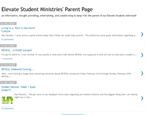 Tablet Screenshot of elevate-students.blogspot.com