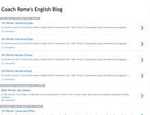 Tablet Screenshot of coachromesenglishblog.blogspot.com