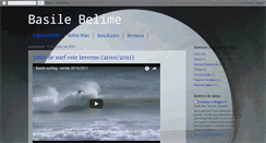 Desktop Screenshot of basilebelime.blogspot.com