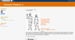 Desktop Screenshot of humanposture1.blogspot.com