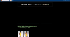 Desktop Screenshot of latinacele.blogspot.com