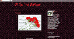 Desktop Screenshot of haciaelfinaldelinfinito.blogspot.com