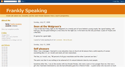 Desktop Screenshot of franklyspeaking1.blogspot.com