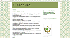 Desktop Screenshot of el-boca-a-boca.blogspot.com