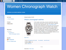 Tablet Screenshot of chronographwatch.blogspot.com