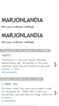 Mobile Screenshot of marjonlandia.blogspot.com