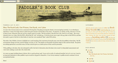 Desktop Screenshot of paddlerbooks.blogspot.com