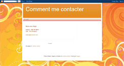 Desktop Screenshot of commentmecontacter.blogspot.com