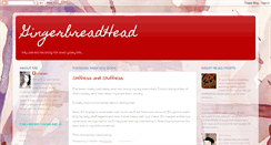 Desktop Screenshot of gingerbreadhead.blogspot.com