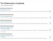 Tablet Screenshot of globetrotterscookbook.blogspot.com