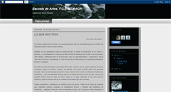 Desktop Screenshot of escuelaartes.blogspot.com