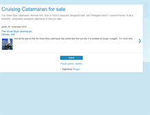 Tablet Screenshot of cruising-catamaran-sale.blogspot.com