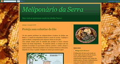 Desktop Screenshot of meliponariodaserra.blogspot.com