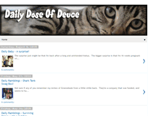 Tablet Screenshot of dailydoseofdeuce.blogspot.com