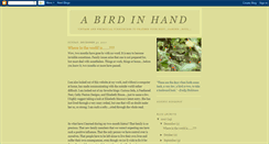 Desktop Screenshot of carol-bass-abirdinhand.blogspot.com