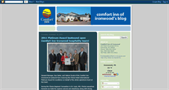 Desktop Screenshot of comfortinnironwood.blogspot.com