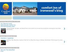 Tablet Screenshot of comfortinnironwood.blogspot.com