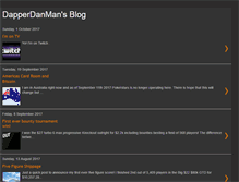 Tablet Screenshot of dapperdanmansblog.blogspot.com