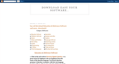 Desktop Screenshot of education-softwares.blogspot.com