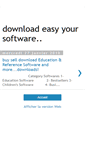 Mobile Screenshot of education-softwares.blogspot.com