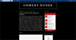 Desktop Screenshot of comentnunes.blogspot.com