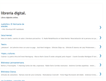 Tablet Screenshot of libreria-digital.blogspot.com