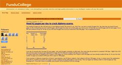 Desktop Screenshot of funducollege.blogspot.com