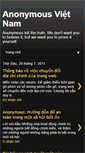 Mobile Screenshot of anonyvietnam.blogspot.com