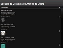 Tablet Screenshot of escuelaceramica.blogspot.com