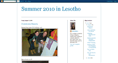 Desktop Screenshot of alex-lesotho.blogspot.com