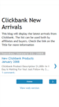 Mobile Screenshot of clickbankarrivals.blogspot.com
