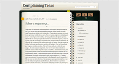 Desktop Screenshot of complainingtears.blogspot.com