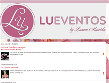 Tablet Screenshot of lu-eventos.blogspot.com